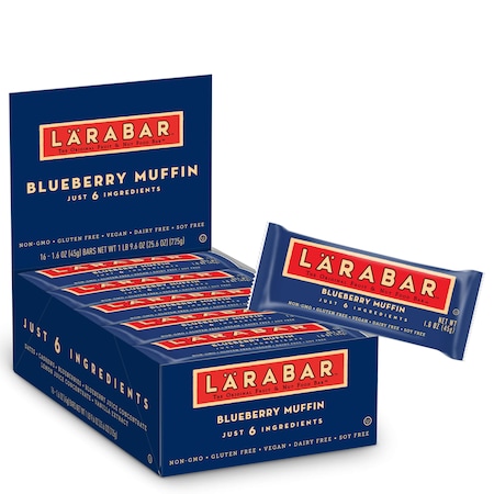 Larabar Larabar Fruit & Nut Bar 1.6 oz. Blueberry Muffin, PK64 21908-41866